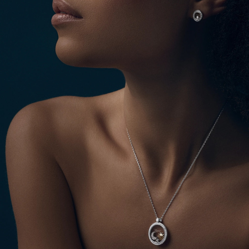 Náhrdelník Happy Sun, Moon and Stars