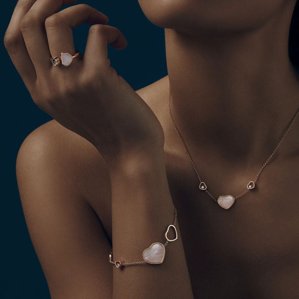 Náramek Happy Diamonds Hearts