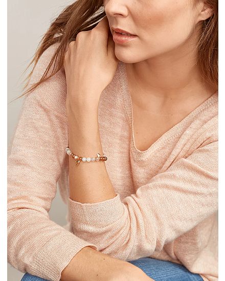 India Drop Bracelet Camel
