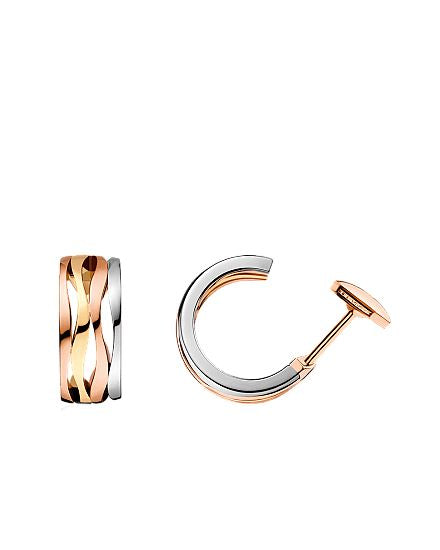 Ladymatic Tricolor Earrings