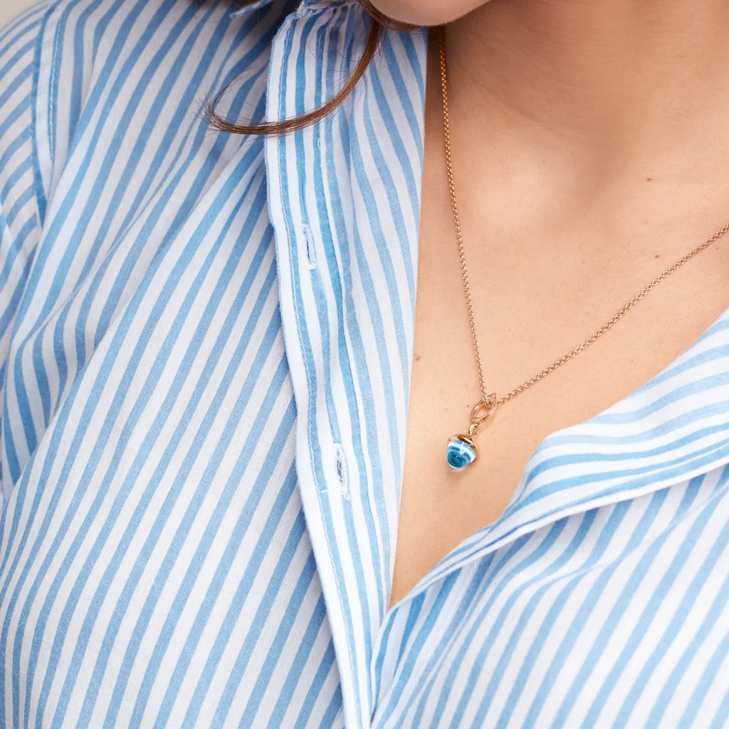 Přívěsek MIKADO Flamenco Sky Topaz