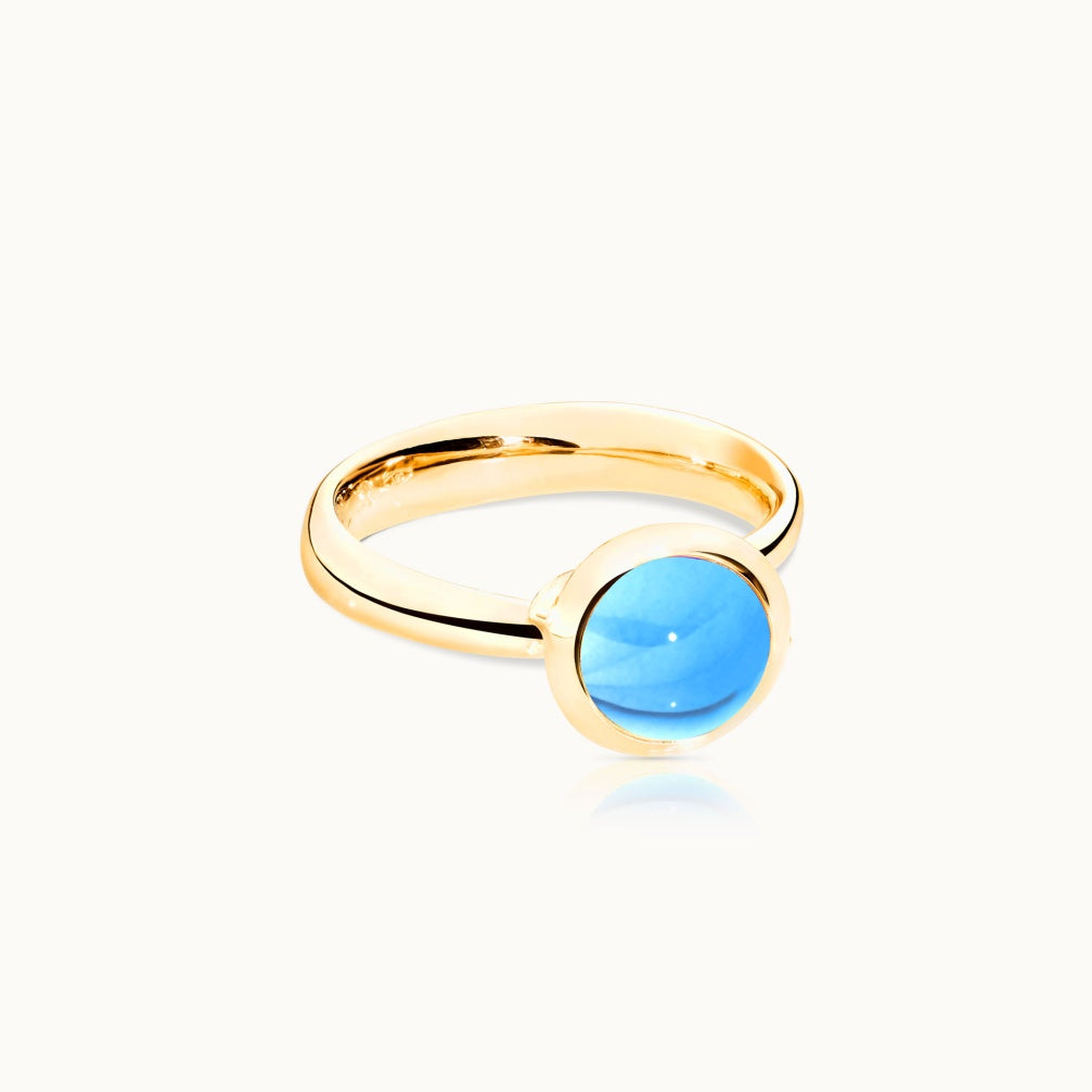 Bouton Swiss Topaz Ring