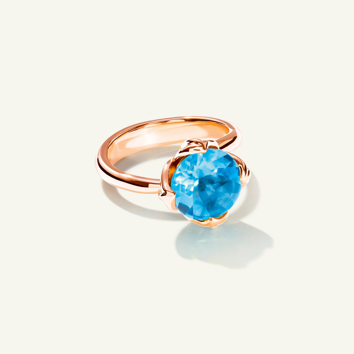Prsten Tulip S Swiss Topaz