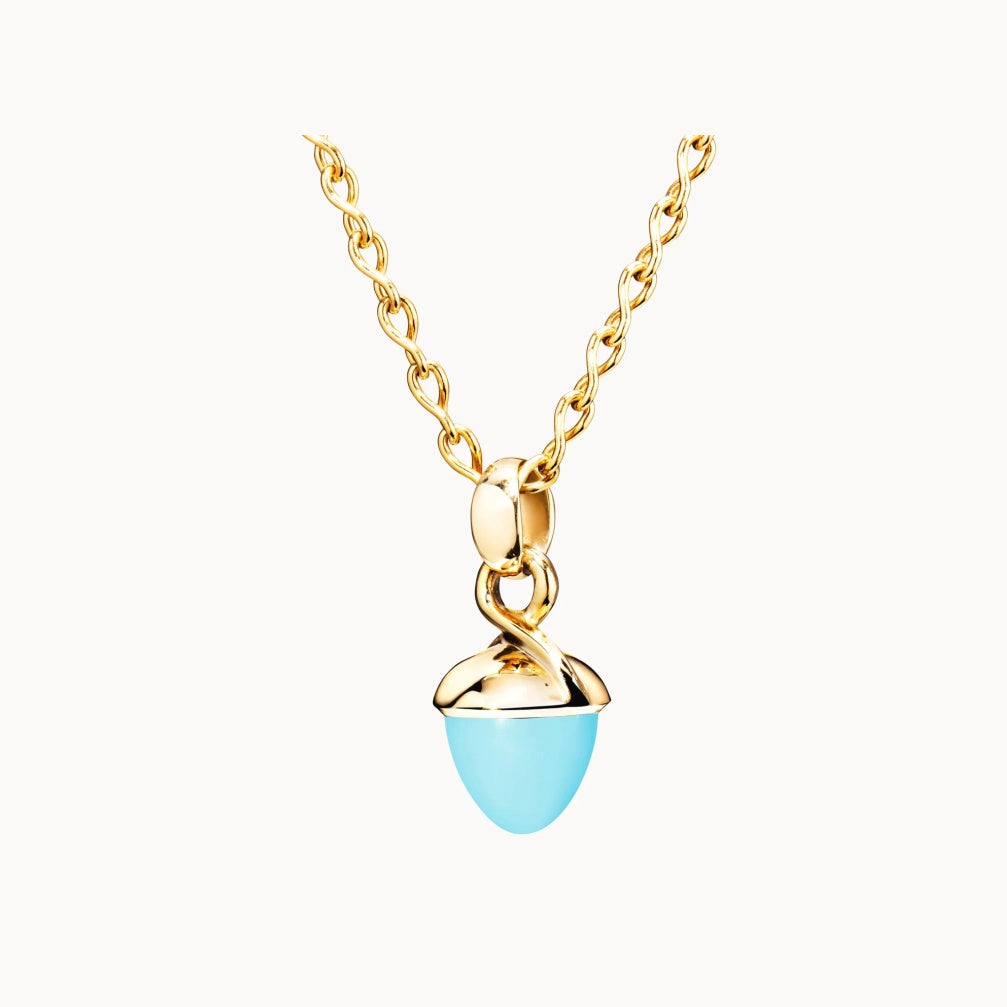 Přívěsek MIKADO Bouquet Turquoise