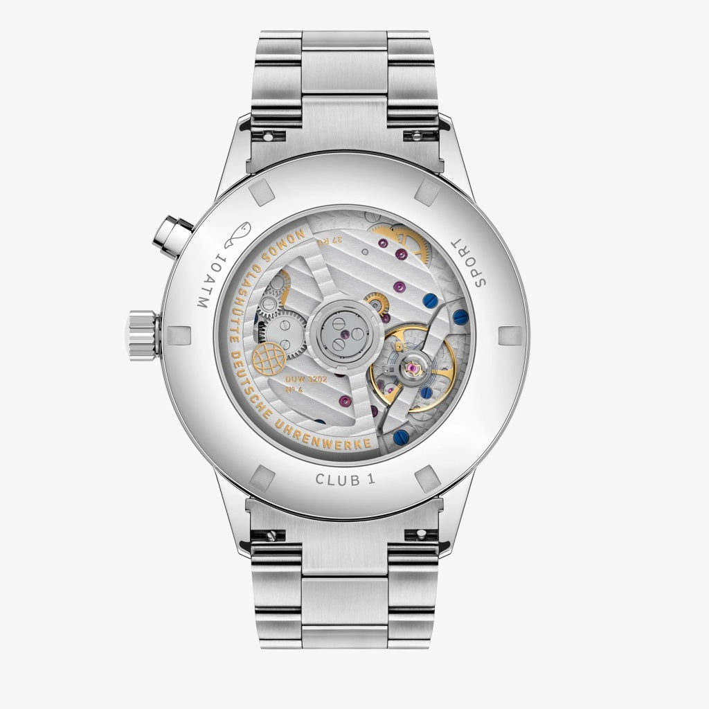 Club Sport neomatik Worldtimer silver