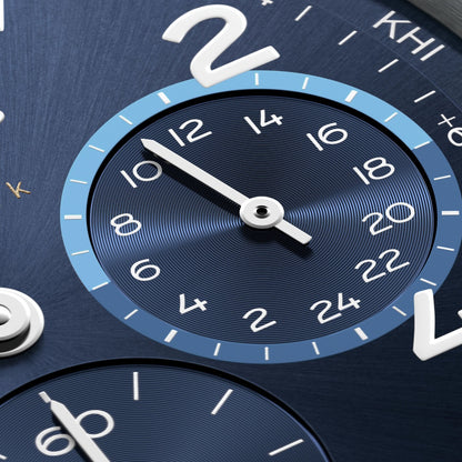 Club Sport neomatik Worldtimer blue