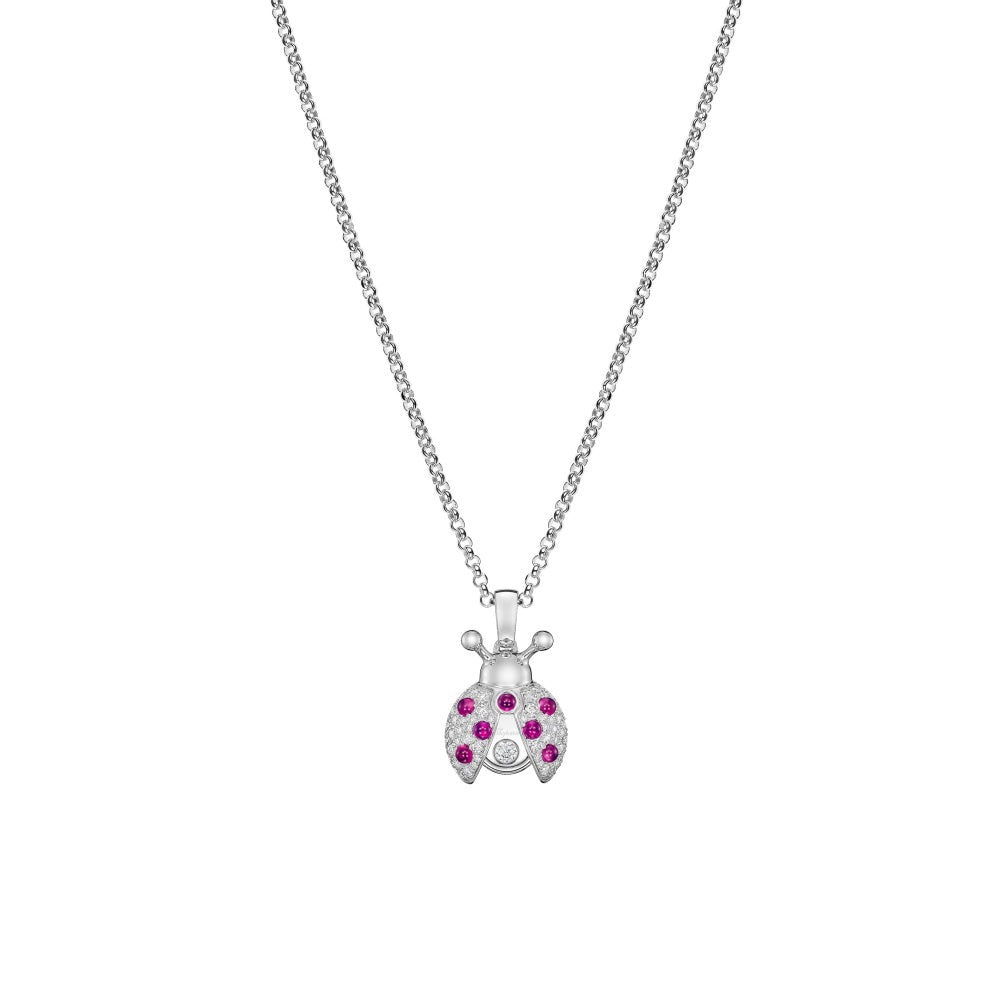Happy Diamonds Ladybird Pendant