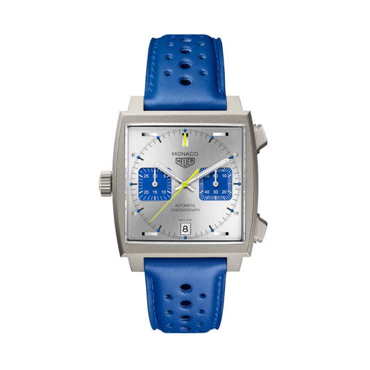 Monaco Chronograph French Racing Blue