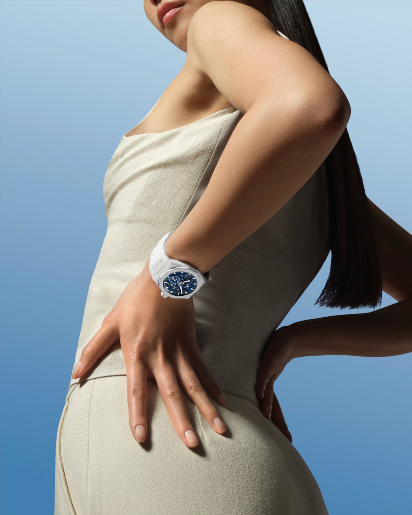DEFY Skyline Skeleton White Ceramic