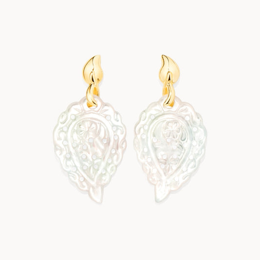 Náušnice India Mother Of Pearl