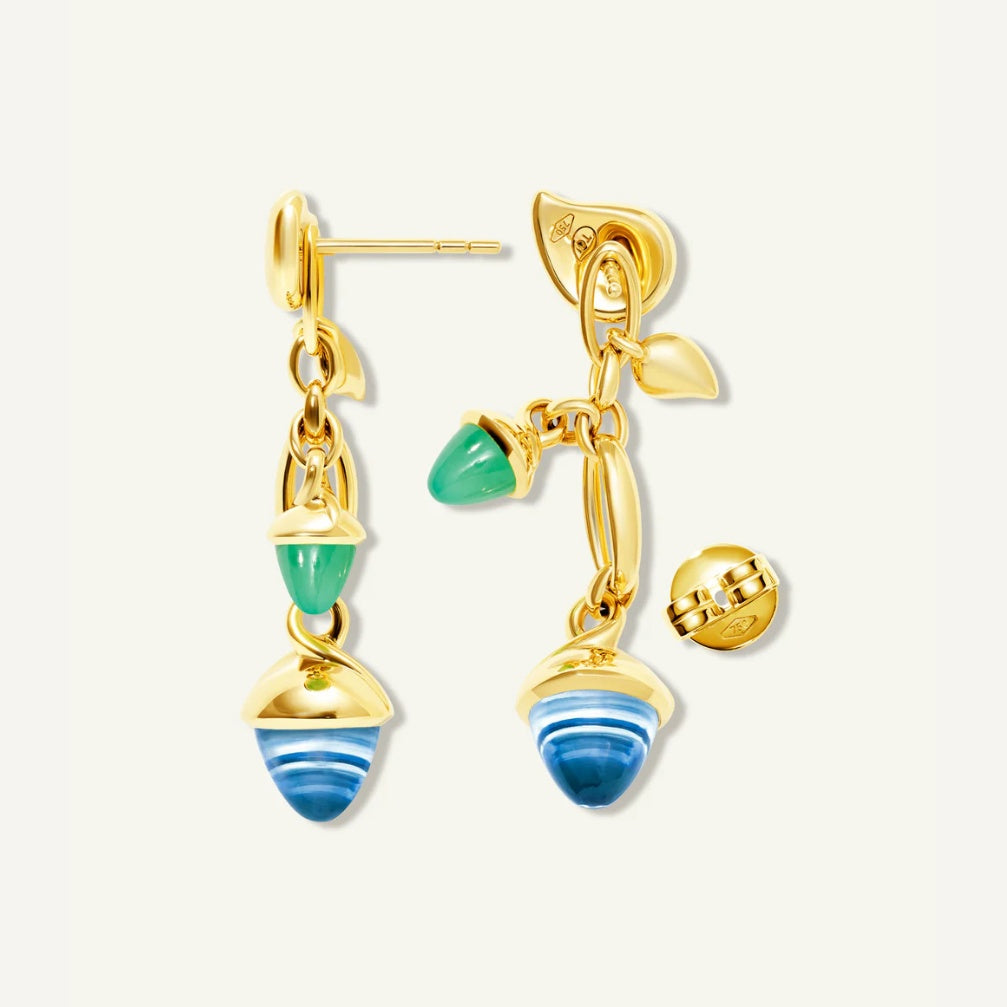 Náušnice MIKADO "Lagoon"