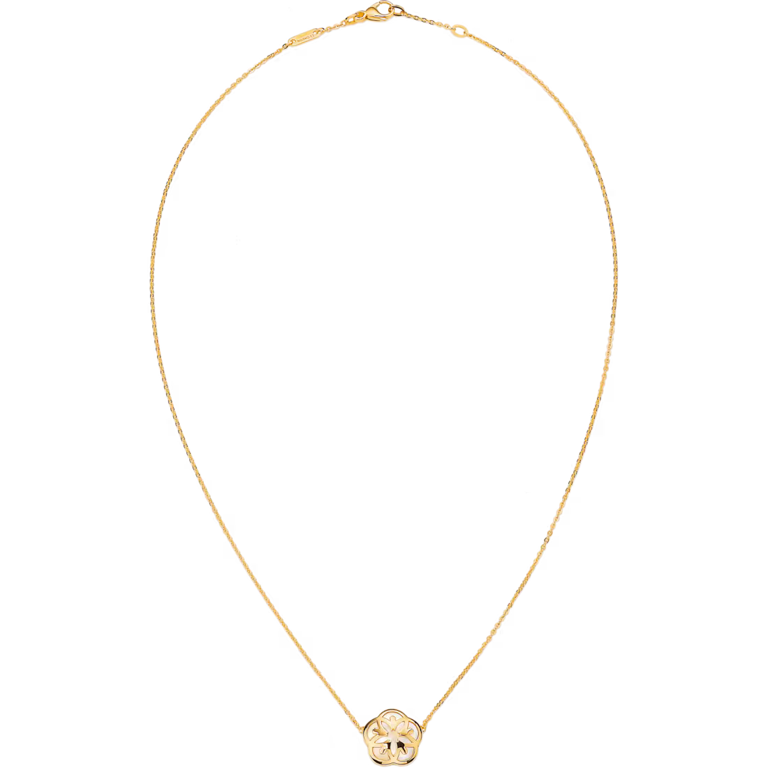 Necklace, 18k yellow gold, mother‑of‑pearl