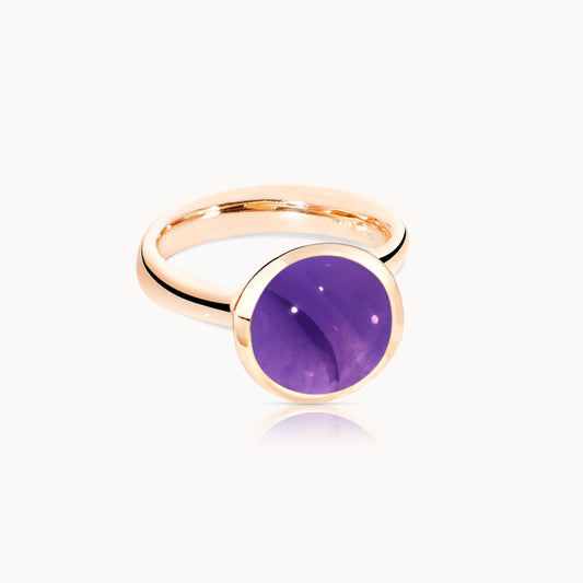 Prsten Bouton Amethyst