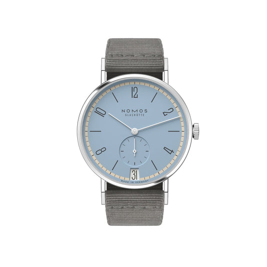 Tangente 38 date Frostblau