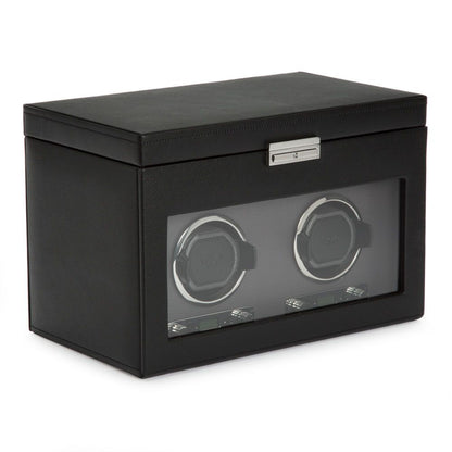 Double Watch Winder with Storage