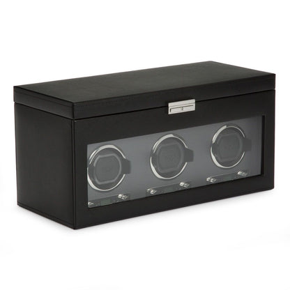 Triple Watch Winder With Storage