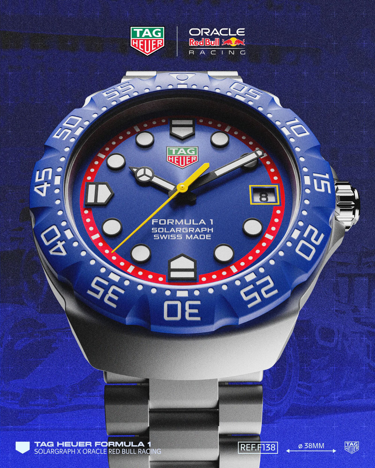 TAG Heuer Formula 1 Solargraph x Oracle Red Bull Racing